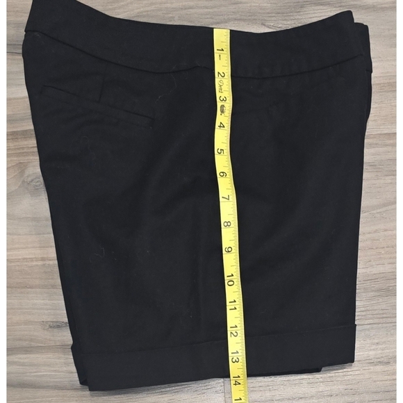 Apt. 9 Black Shorts with Cuffed Hem Size 8 - Picture 4 of 8